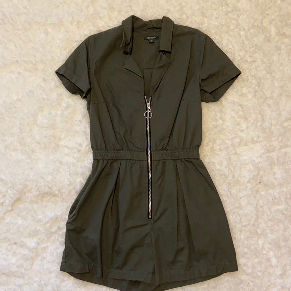 Green romper